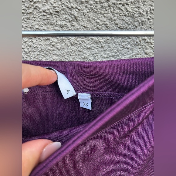 RTA Maxi Skirt in Grape - Picture 6 of 11